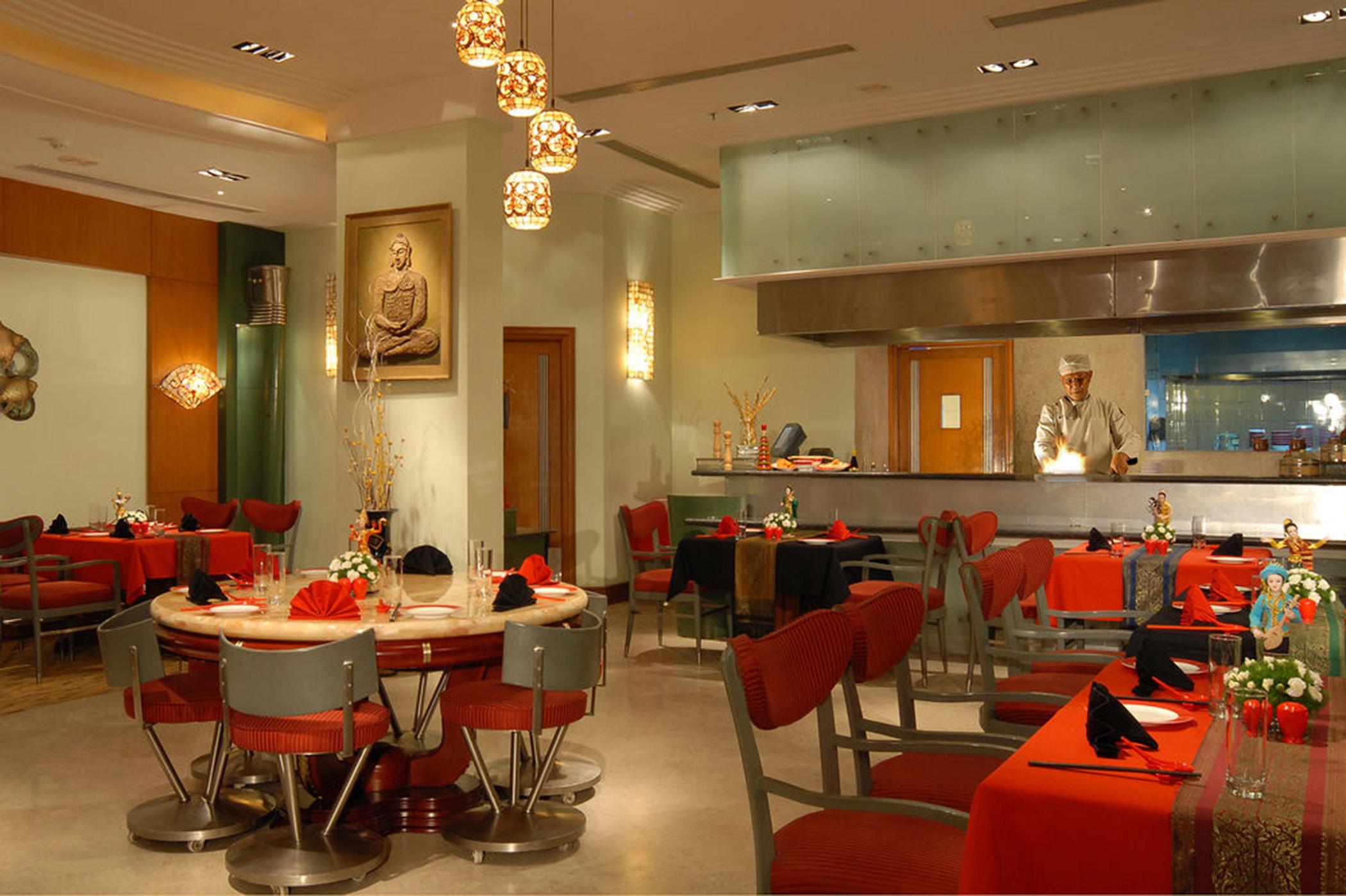 The Manohar Hyderabad Hotel Étterem fotó